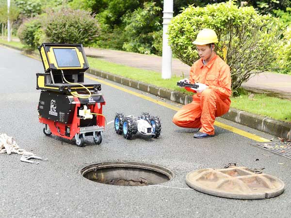莘县管道机器人检测